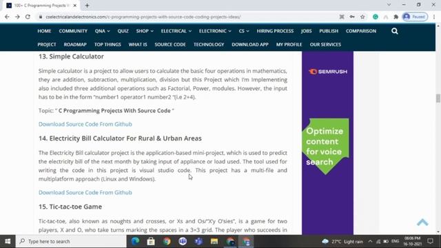 35+ C Programming Project Ideas With Source Code, Project on C Programming