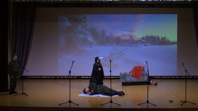 Народная театральная студия "Колибри" спектакль "Василий Теркин" МБУ "РДК "Юбилейный" смотреть онлайн