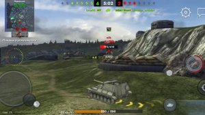 Играю в Tanks blitz коплю опыт для Т 34 85 (34)