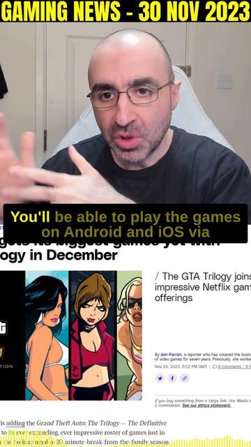 GTA Trilogy on Netflix