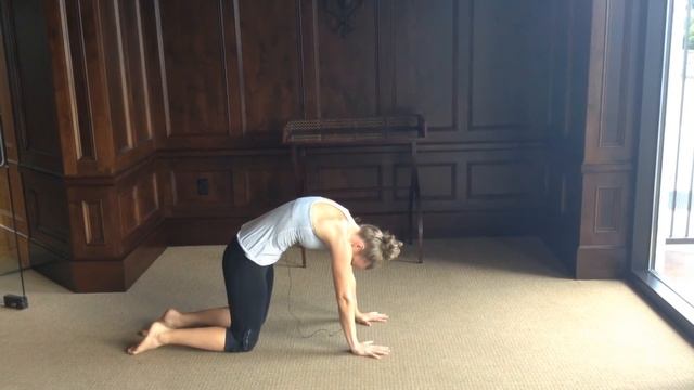 Cat Cow Pose by Becca from Core Power Yoga смотреть онлайн
