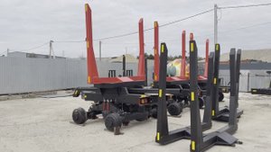 Раздвижной прицеп-роспуск для ТС КАМАЗ