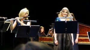 Елена Терентьева исполняет первую арию Лизхен из "Кофейной кантаты" Баха.Флейта — Малика Мухитдинова