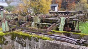 EUROWOOD Лесопильная линия Esterer, гаттер SS71 / Esterer Gatter Linie SS71