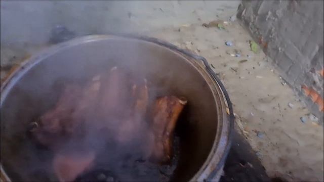 шашлык в казане смотреть онлайн