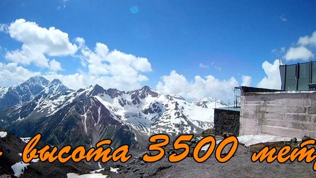 Мотопутешествие по России - В крым через Кавказ #3 Эльбрус смотреть онлайн