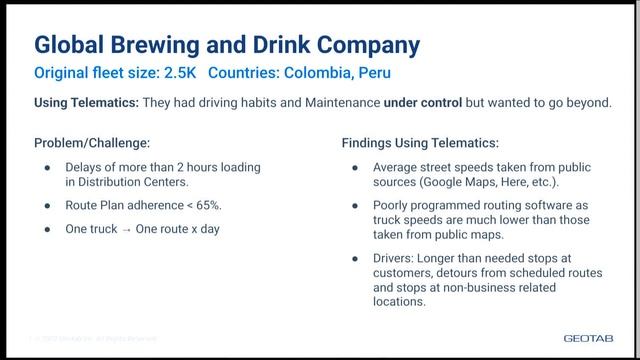 Logistic 2022 - Uso de los datos del transporte y la flota para eficientar la logística