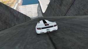 Прыжки на спортивных автомобилях - BeamNG.drive