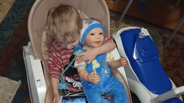 пришла кукла, Реборн.Обзор позже во влоге. смотреть онлайн