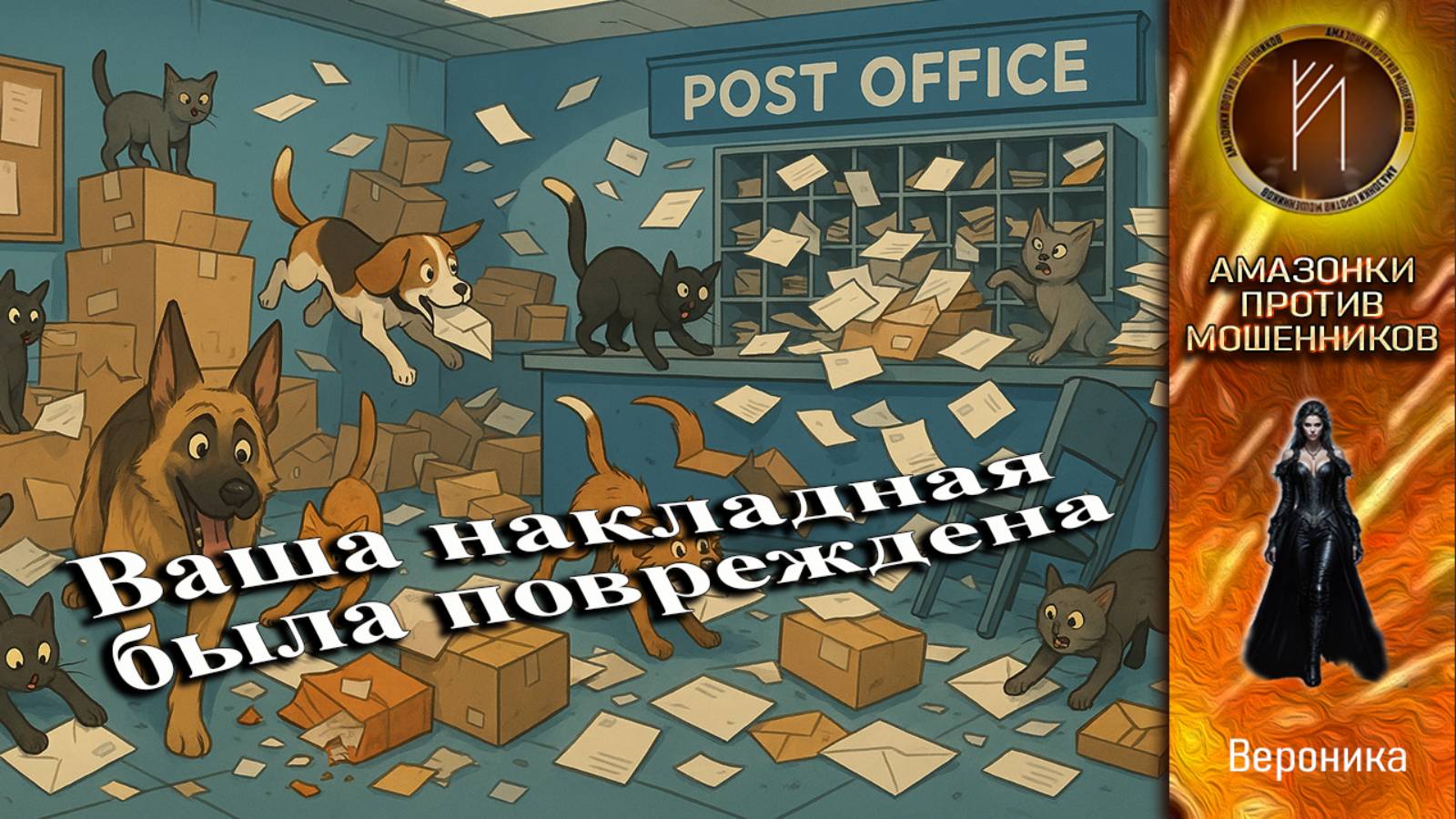 Аннуляция курьера или беспорядки на почте. Вероника. Телефонное мошенничество.