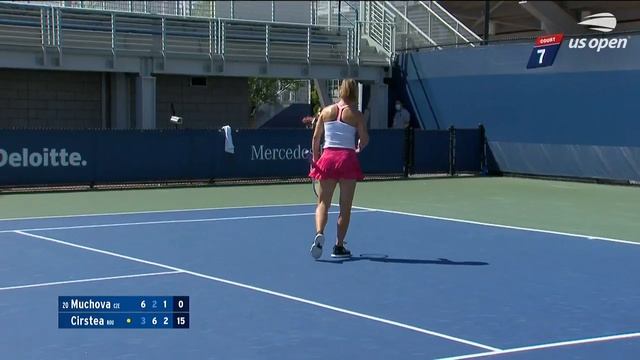 Karolina Muchova vs Sorana Cirstea Extended Highlights | US Open 2020 Round 3 смотреть онлайн