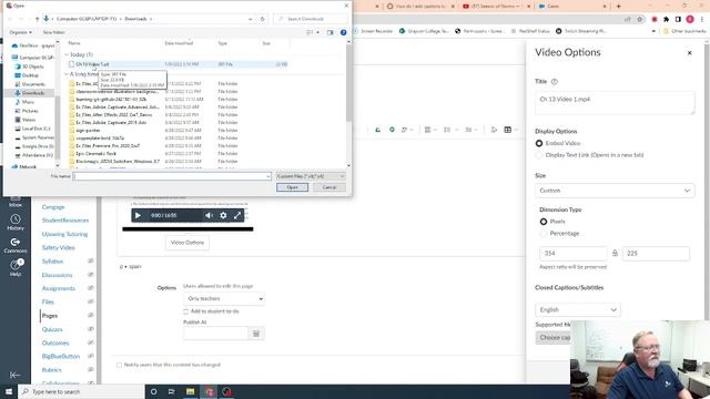 How to add SRT files to a video in Canvas смотреть онлайн