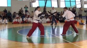 Соревнования по фехтованию двумя мечами 22.04.2017