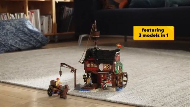 LEGO Creator 31109 Tàu cướp biển 3-trong-1 смотреть онлайн