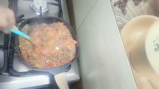 صينية البطاطس باللحمة المفرومة والجبنه الموتزاريلا 🤭 ألذ وأسرع وجبة إقتصادية لما تكون جعان
