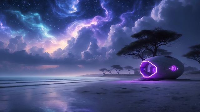Celestial Harmony： Calming Ambient Soundscape Beneath an Infinite Sky