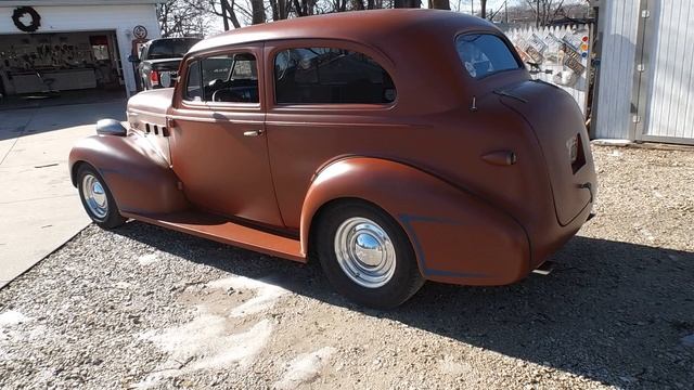 1939 Lincoln Zephyr Coupe Hot Rod смотреть онлайн