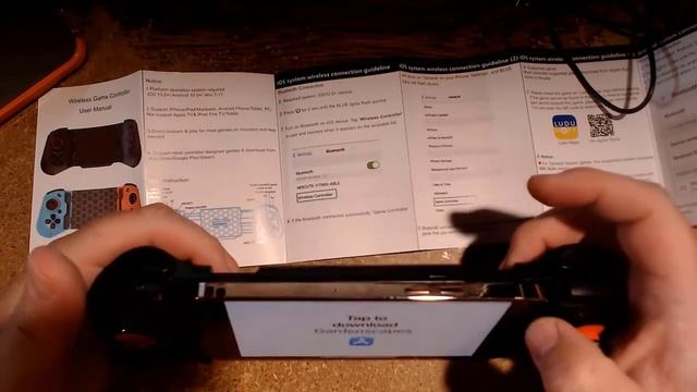 Reasonably Priced Wireless Gaming Controller For iOS and Android смотреть онлайн