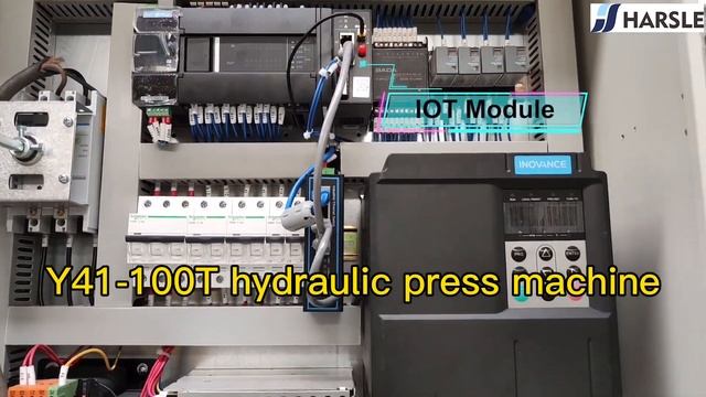 Y41-100T Single-column Hydraulic Press Machine with IOT for Industry 4.0 смотреть онлайн