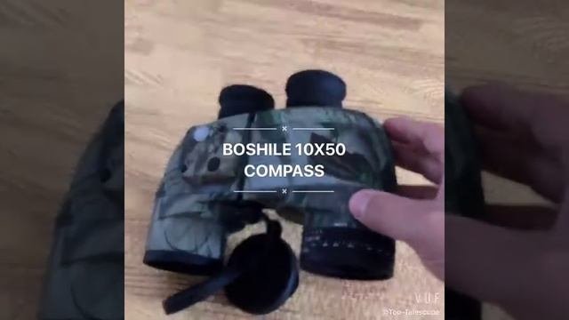 Boshile 10x50 Binocular Digital Compass Range Finder 2023