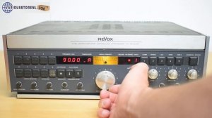 Revox B780 Stereo Receiver Demonstration Video - For sale at www.variousstorenl.com