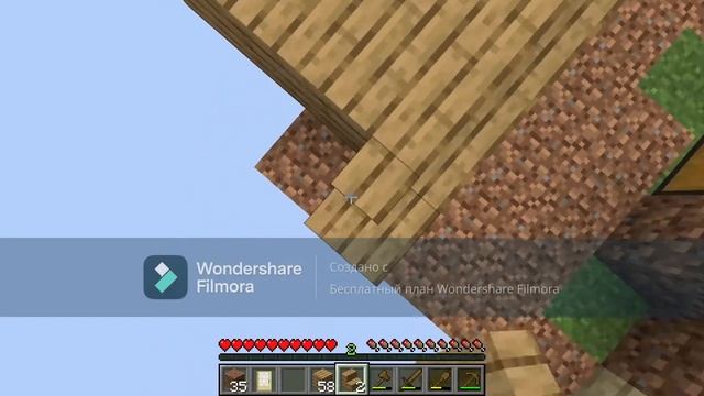 #2 ОДИН БЛОК - Minecraft (Построил дом) смотреть онлайн