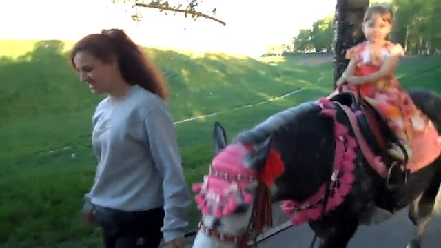 Невозмутимость и бесстрашие, маленькой наездницы! смотреть онлайн