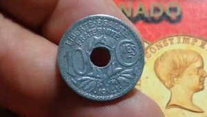 Liberte Egalite Fraternite 10 Centavos 1941