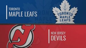 17.01.2025  | Торонто Мейпл Лифс — Нью-Джерси Девилз | Toronto Maple Leafs — New Jersey Devils