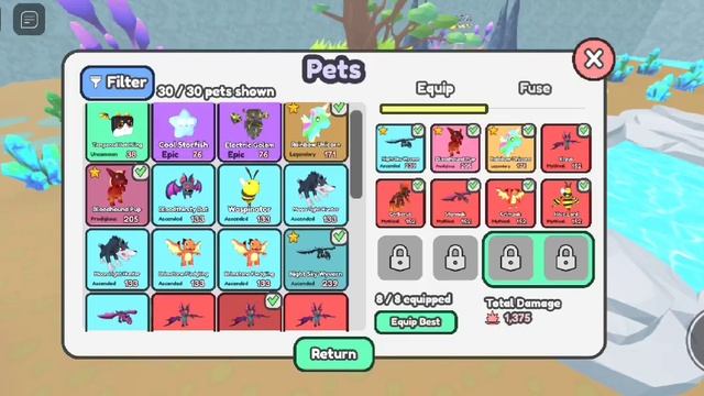 collect all pets opening 60+vajec