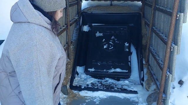 Пластиковый погреб TINGARD. Отзыв клиента о пластиковом погребе TINGARD 2500Б #22 смотреть онлайн