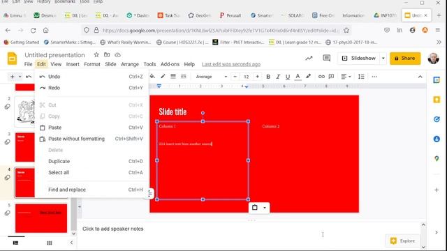2.2.1: copy, cut and paste text (Google Slides version)