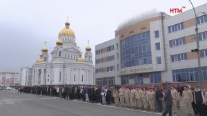 В Саранске прошла первая репетиция Парада Победы