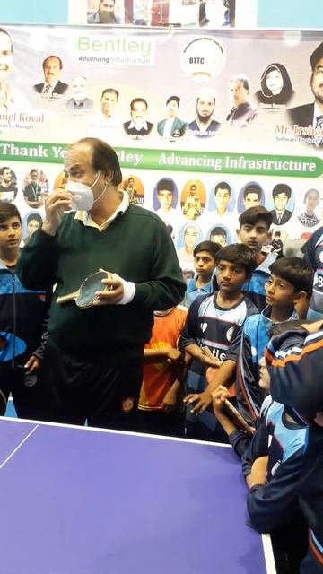 South Punjab Table Tennis Coaching Camp Orgnized By Mr. Irshad Babar (Software Engineer) Islamabad