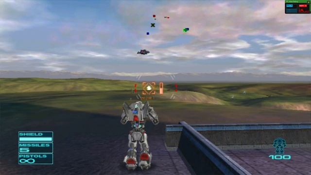 XEMU Xbox Emulator - Gun Metal Ingame / Gameplay (g851407e07c)