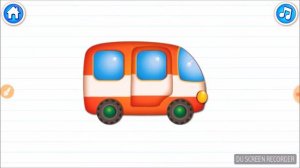 A Учим буквы Дети Видео для детей Автобус Акула Алфавит Развлечение