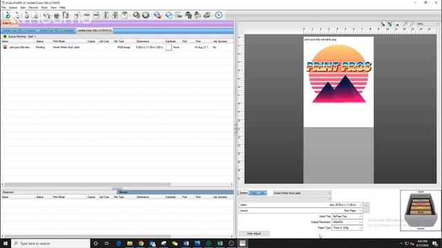 Sublimation On White Polyester T-Shirt Using White Toner Transfer Printer | Print Pros (Ep 2)