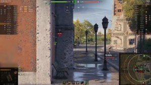 Агрессивная игра в ГОРОДЕ на Grille 15 // Мир танков. Часть 1