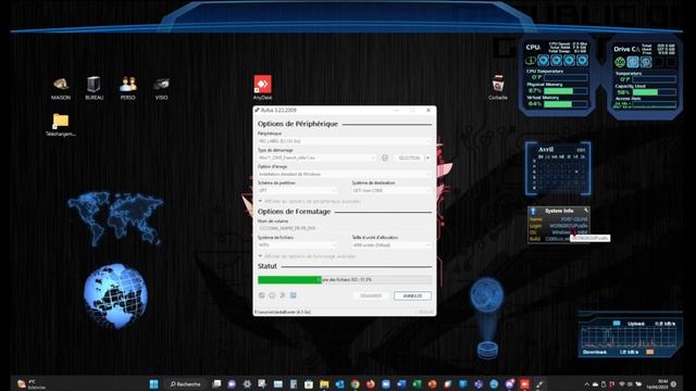 WINDOWS Créer une clé Bootable WINDOWS 11 смотреть онлайн