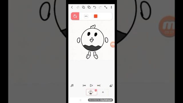 туториал как нарисовать чикена в флипа клип