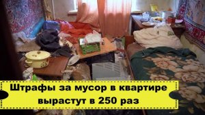 Вырастет ли штраф за мусор в квартире/ как бороться с соседями  "грязнулями"