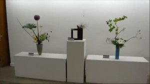 Выставка Икэбана Икэнобо в Москве / Ikebana Ikenobo in Moscow