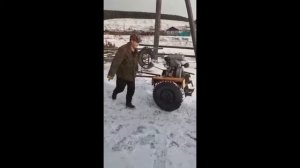 пробный выезд в режиме мотоблока