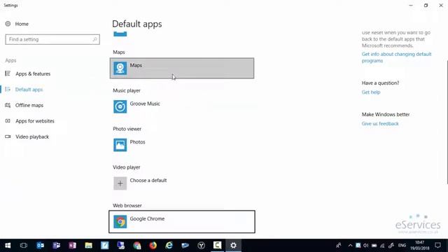 Change Default Web Browser in Windows 10 | Tutorial смотреть онлайн
