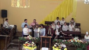 МЕЛЬНИКОВО ЖАТВА ЦЕРКОВЬ СПАСЕНИЕ 11.10.2015г.