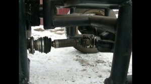 Самодельный минитрактор переломка "КПТ4". Часть 3.