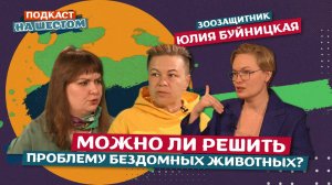 Подкаст на "Шестом": можно ли решить проблему бездомных животных?