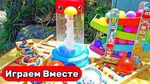 10 САМЫЙ ИНТЕРЕНСНЫХ И СЛОЖНЫХ ГОРОК С ШАРИКАМИ 🟢🟡🟠🔴 Видео для детей ! Развивашки детям