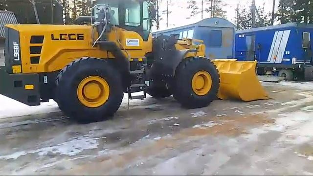 Отгрузка и обзор фронтального погрузчика SDLG (LGCE) L968H в г. Сыктывкар