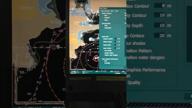 How to set contour on ECDIS JRC JAN-2000#contour#shallow смотреть онлайн